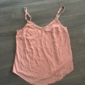 Torrid Pink Sleeveless Relaxed Camisole Top